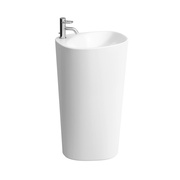 Раковина Laufen Palomba 8.1180.3.000.104.1 52x39.5x90 см свободностоящая с 1 отверстием для смесителя