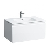Тумба с раковиной Laufen Pro S 8.6096.3.475.104.1 80x50x44 см 1 ящик белый лак