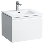 Тумба с раковиной Laufen Pro S 8.6096.2.475.104.1 с выдвижн ящиком, с компактн сифоном 60х50х44 (бел.глянц)