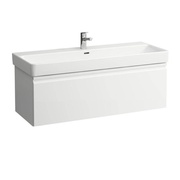 Тумба для раковины Laufen Pro S 4.8356.2.096.463.1 116x45 см 1 ящик + до. отсек белый матовый