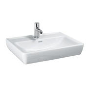 Раковина Laufen Pro 8.1895.1.000.104.1 55x48 см с 1 отверстием для смесителя