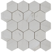 Мозаика Мрамор Мозаика Hexagon MwP