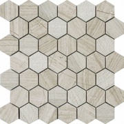 Мозаика Muare Каменная Мозаика QS-Hex012-3f-48H/10