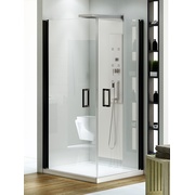 Душевая шторка New Trendy Negra EXK-1128/EXK-1193 90x80