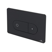 Кнопка для сливного механизма Noken SMART LINE Oval Двойная кнопка спуска черная