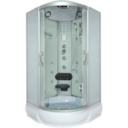Душевая кабина River Бизнес TEMZA 100/26 МТ 100x100 низкий поддон стекло матовое/белое