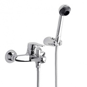 Смеситель для ванны Roca Victoria 5A0125C0M с ручным душем хром матовый