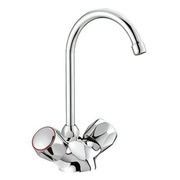 Смеситель для кухни SMARTsant Тайп SM050007AA с R-изливом, хром