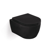 Унитаз подвесной SSWW NC-4411 Black 48.5x36