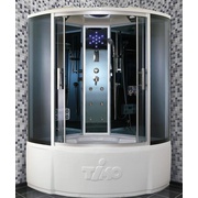 Душевая кабина Timo Standart T-1155 150x150 стекло тонированное