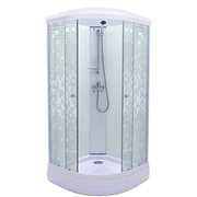Душевая кабина Triton Классика А3 с крышей стекло мозаика ДН3