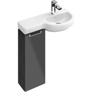 Тумба Villeroy&Boch Subway 2.0 A81900FQ 24x18.7x62 левый цвет графит дуб