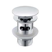 Донный клапан для раковины WasserKraft A024 Push-up хром