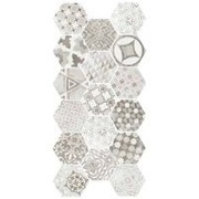Напольная плитка Equipe Hexatile Garden Grey