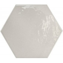 Equipe Hexatile Gris Claro Brillo