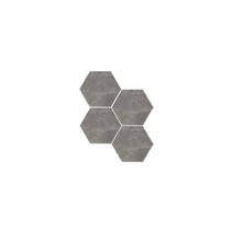 Equipe Hexatile Cement Black