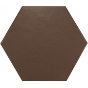 Напольная плитка Equipe Hexatile Marron Mate