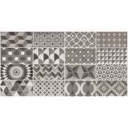 Декор Equipe Metro Patchwork B&W (Микс из 16-ти)