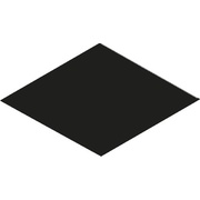 Напольная плитка Equipe Rhombus Black Smooth