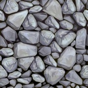 3d плитка Gala (Гала) Напольная 3D плитка Камни серые
