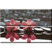 Панно Absolut Keramika Aure Red White Composicion Wellness Red 02