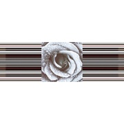 Декор Absolut Keramika Aure Rose Composicion Savage Flowers Marron 01