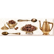 Декор Absolut Keramika Brilliant Crockery Gold