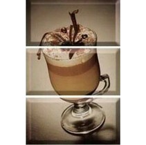 Absolut Keramika Coffee 10x30 Coffee Capuccino Composicion