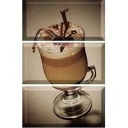 Панно Absolut Keramika Coffee 10x30 Coffee Capuccino Composicion