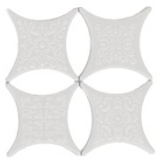 Вставка Absolut Keramika Core Estrella Set Blanco 4 вида в ассортименте