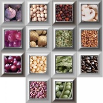 Absolut Keramika Cube Decor Mix 14 pz Cube Gold Kitchen