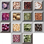 Декор Absolut Keramika Cube Decor Mix 14 pz Cube Gold Kitchen