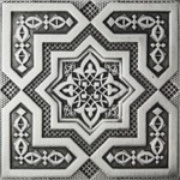 Вставка Absolut Keramika Metalic Plox Satined Black Silver 1406 Beni-Maclet
