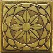 Декор Absolut Keramika Moneli Decor Diaman Shined Brass