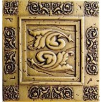 Absolut Keramika Moneli Decor Moldur Shined Brass