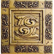 Декор Absolut Keramika Moneli Decor Moldur Shined Brass