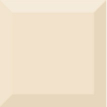 Absolut Keramika Monocolor 100х100 Biselado Crema Brillo