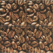 Панно Absolut Keramika Monocolor 100х100 Biselado Set Coffee Beans 03 (4pzs)