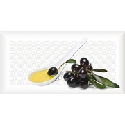 Декор Absolut Keramika Monocolor 100х200 Biselado Decor Olives 05 A