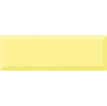 Absolut Keramika Monocolor 100х200 Biselado Amarillo Brillo