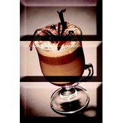 Панно Absolut Keramika Monocolor 100х200 Biselado Composicion Coffee Capuccino Marron