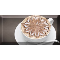 Absolut Keramika Monocolor 100х200 Biselado Decor Coffee Capuccino Negro B