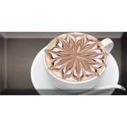 Декор Absolut Keramika Monocolor 100х200 Biselado Decor Coffee Capuccino Negro B