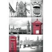 Декор Absolut Keramika Monocolor 7.5х15 Biselado Composicion London Calling C