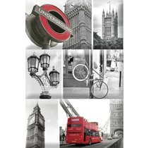 Absolut Keramika Monocolor 7.5х15 Biselado Composicion London Calling D