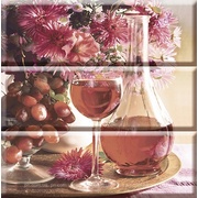 Декор Absolut Keramika Monocolor Composicion Wine 03