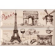 Панно Absolut Keramika Paris Composicion (2 плитки)