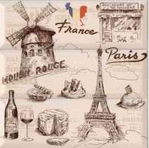 Absolut Keramika Paris Composicion (3 плитки)