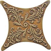 Вставка Absolut Keramika Vecchio,Barelli,Striato Estrella E1 Bronce Cuero / Brown Brass