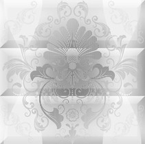 Absolut Keramika Vintage Composicion Ornamental Blanco